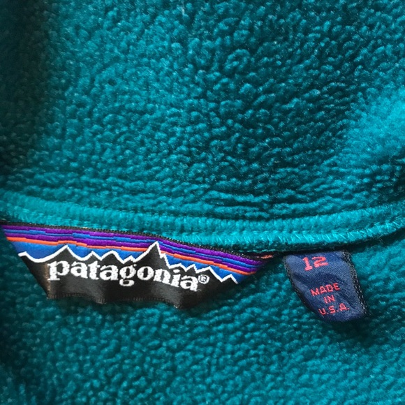 Dark turquoise and magenta Patagonia! - Picture 3 of 3